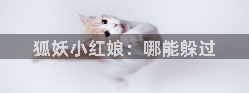 羞羞漫画汗汗漫画入口：狐妖小红娘：哪能躲过